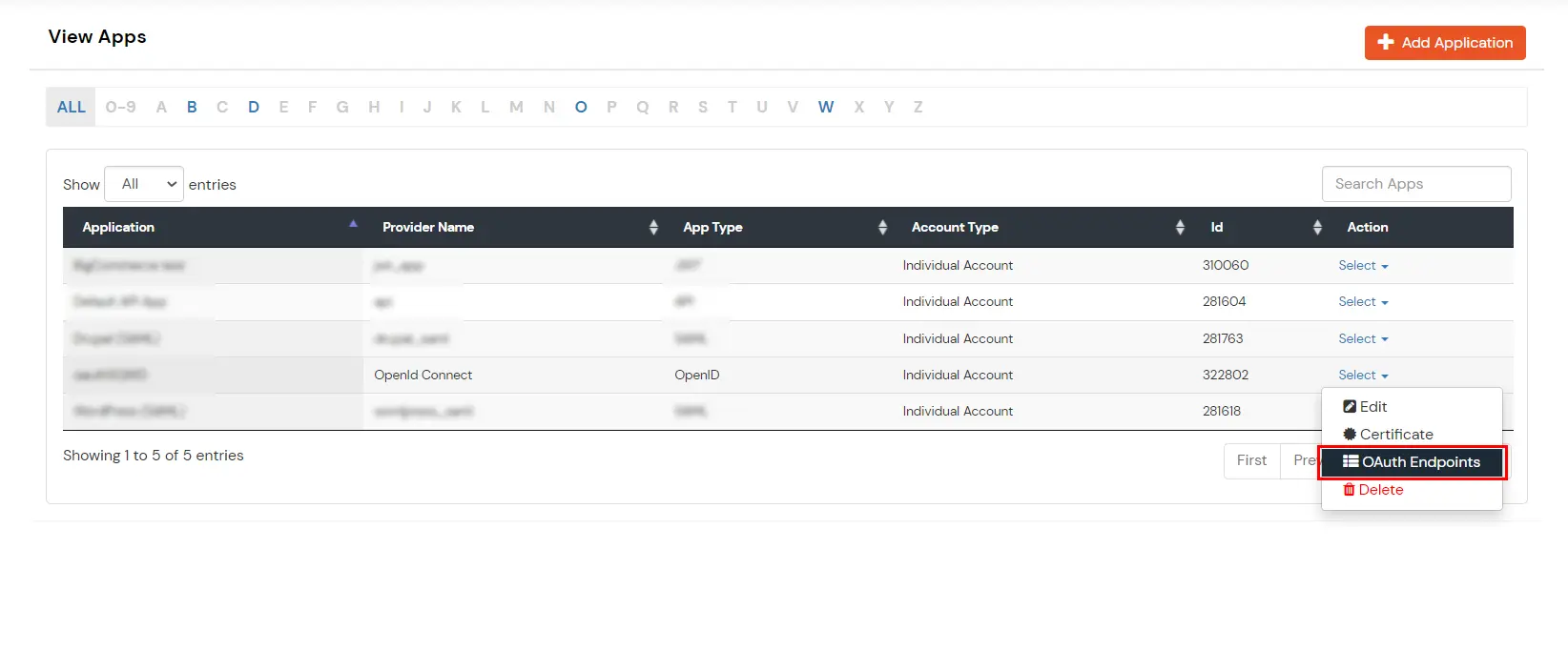 miniOrange Identity Platform Partner Portal Handbook: OAuth Endpoints