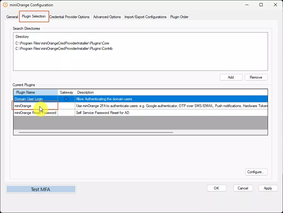 Integrate Windows Remote Desktop Protocol (RDP) 2FA/MFA module